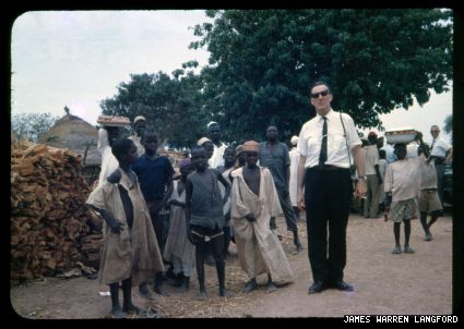 This photograph <em>Northern Nigerian Market, 1963</em>, was one of the many taken by Martha Langford’s father. Part of Langford’s current research project undertaken with her brother, John Langford, is called <em>A Cold War Tourist and His Camera</em>.